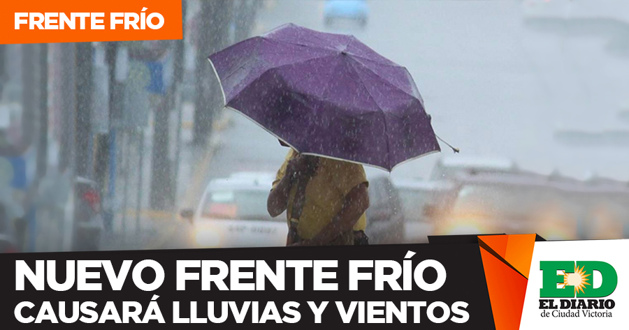 Nuevo Frente Fr O Causar Lluvias Y Vientos El Diario Mx