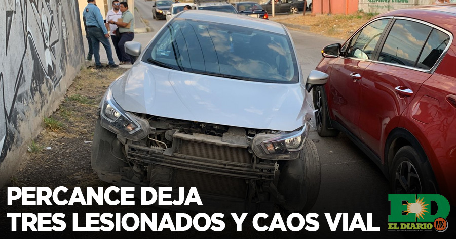 Percance Deja Tres Lesionados Y Caos Vial El Diario Mx