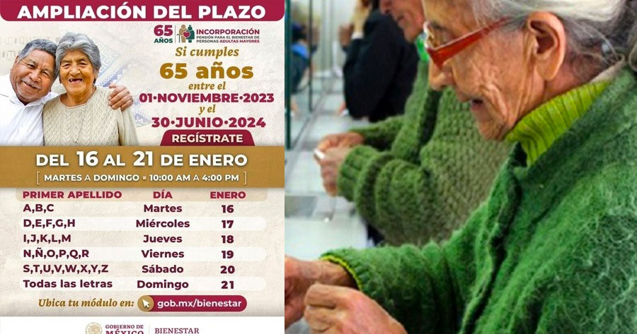 No Te Lo Pierdas Amplían Plazo Para Registro En La Pensión Para