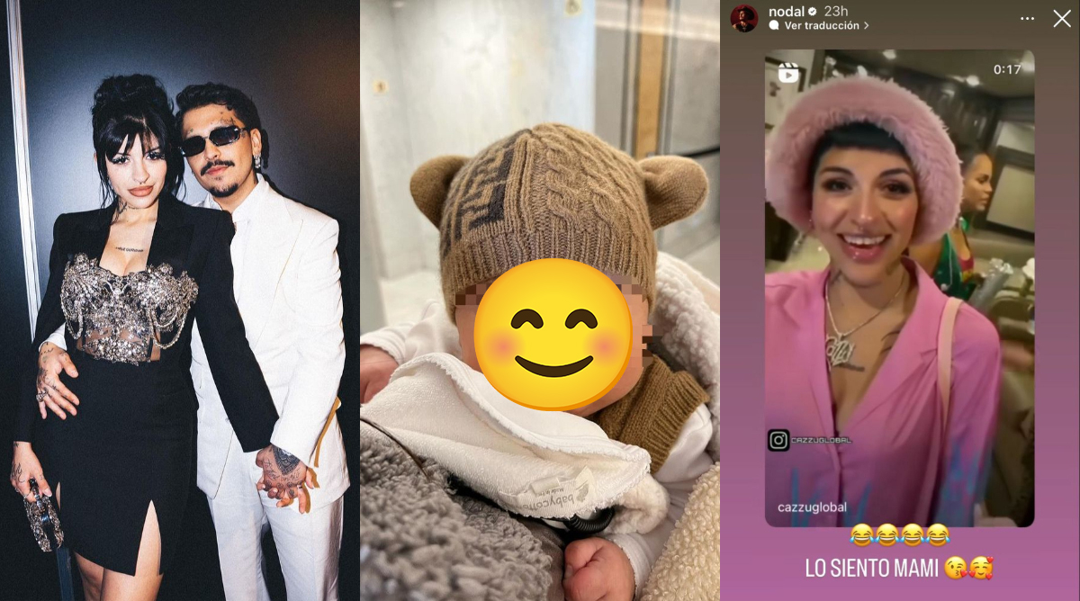 Cazzu Y Christian Nodal Revelan El Rostro De Su Hija Inti