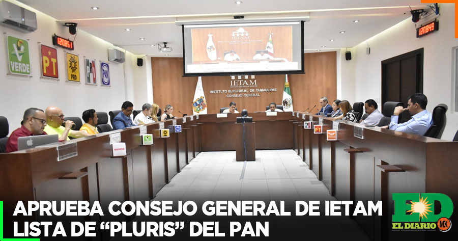 Aprueba Consejo General De Ietam Lista De Pluris Del PAN El Diario MX