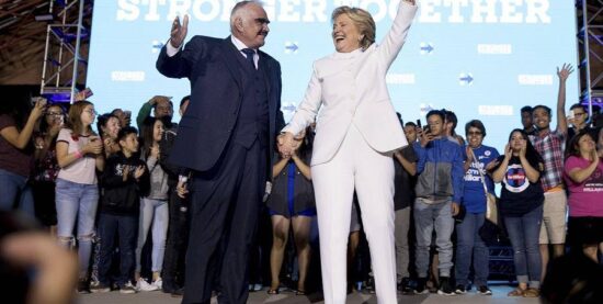 ¡Ellos con Hillary!