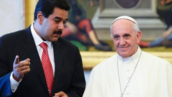 Papa recibe a Maduro en El Vaticano