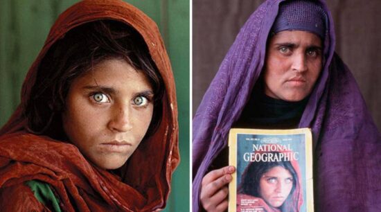 Detenida la niña que posó para el National Geographic en 1985