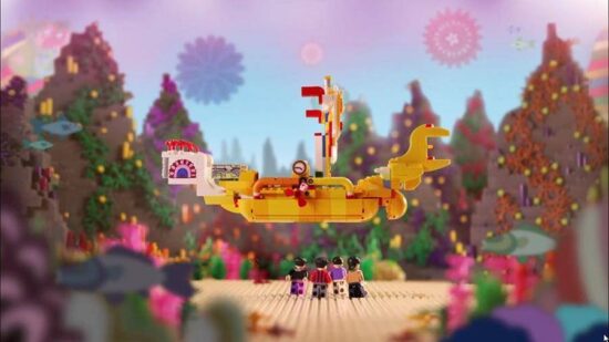 Lego arma su versión del ‘Yellow Submarine’ de The Beatles