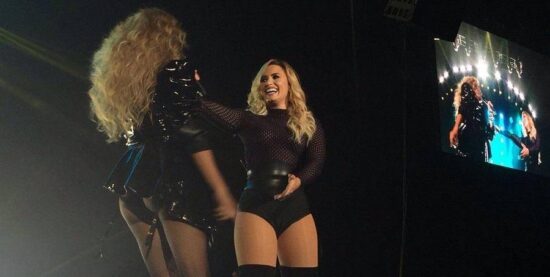 Demi brilla en CDMX