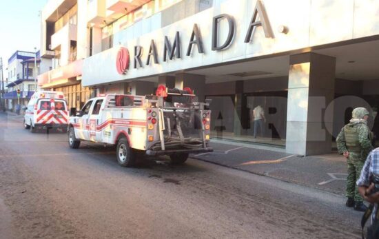 Incendio en el hotel Ramada