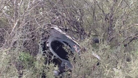 Fuera de peligro teniente herido