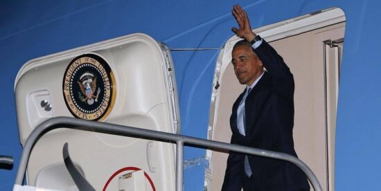 Protestan por ida a Grecia de Barack Obama