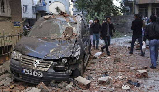 Ocho muertos tras una explosión en ciudad curda en Turquía