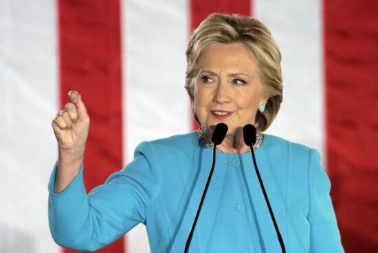 Avanza Clinton en siete estados y Distrito de Columbia