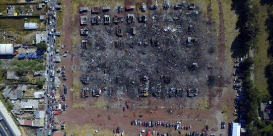 Dramática búsqueda tras las explosiones