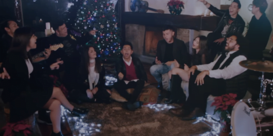 Cantan por la paz y la Navidad