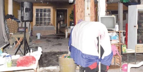 Explosión deja tres personas lesionadas