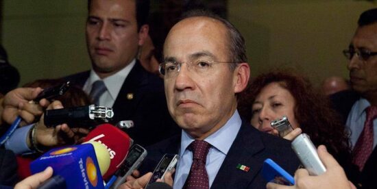 Felipe Calderón critica a Esteban Moctezuma