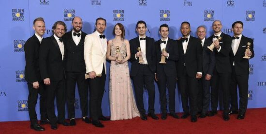 La la land’ se roba Oro todos los Globos