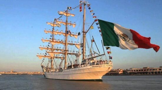 Buque Escuela “Cuauhtémoc” recorrerá puertos de 12 países