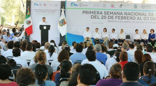 Inicia Semana Nacional de Vacunación en Tampico