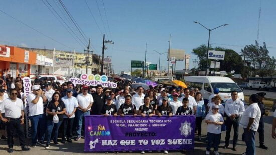 Marchan para ser escuchados en el sur