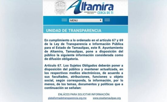 Ayuntamiento de Altamira opera en opacidad