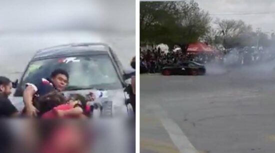 Atropellan a varias personas en exhibición de autos