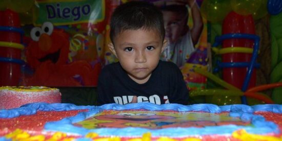 Diego cumplió sus tres añitos