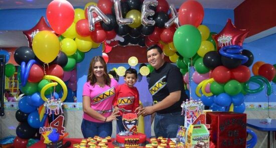 Divertida fiesta de cumpleaños
