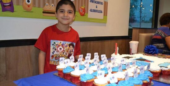 Kevin celebró su cumpleaños