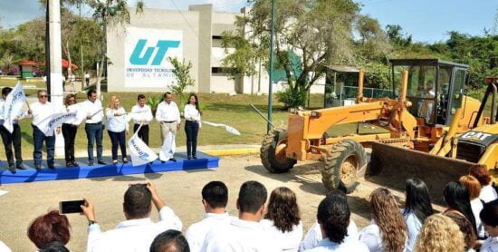 Realiza Altamira obras a Universidad Tecnológica