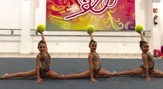 Brillan cuerudas en la Gimnasia
