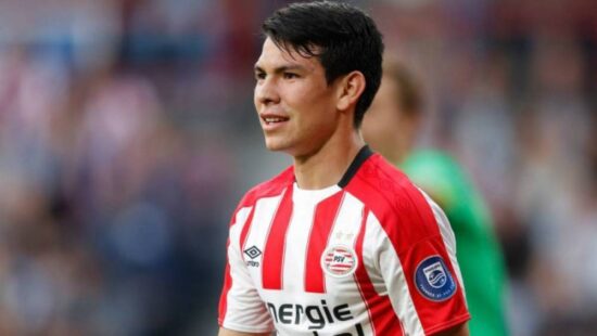 Expulsan a mexicano Hirving Lozano en derrota de PSV ante Heerenveen