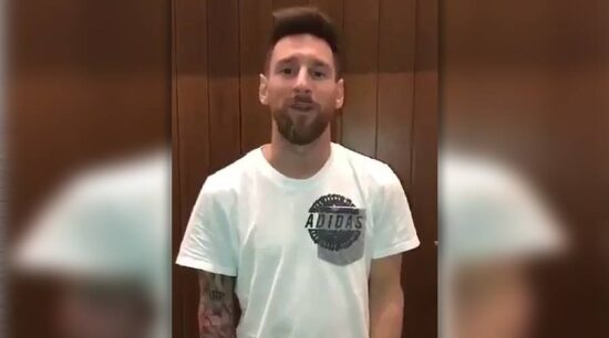 Messi envía mensaje a niño sobreviviente del Colegio Rébsamen
