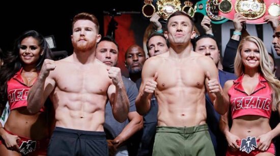 Libran la báscula “Canelo” y Golovkin