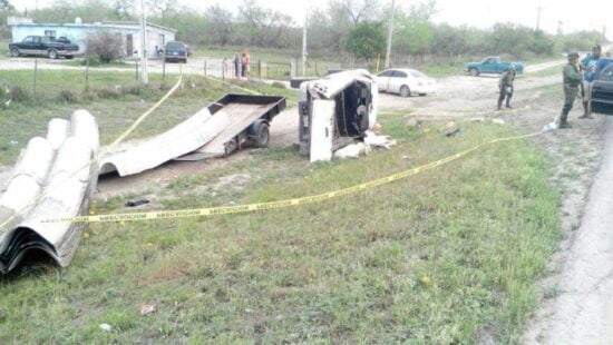Fatal accidente en la Victoria – Matamoros