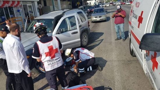 Atropellan a mujer de la tercera edad