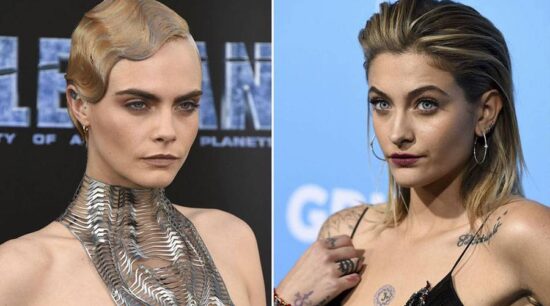 Hija de Michael Jackson se besa con Cara Delevingne