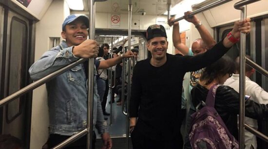 Nigga sorprende en el Metro de la CDMX
