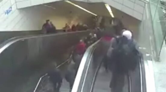 Escalera eléctrica “devora” hombre en Turquía