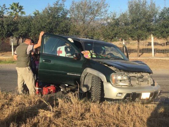 Se accidenta familia