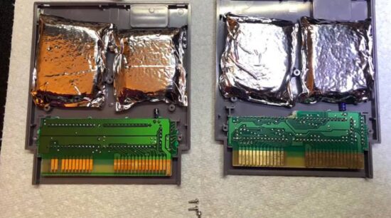 Encuentra droga dentro de juegos de Nintendo
