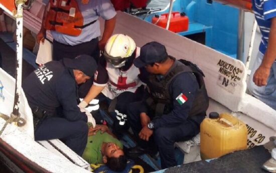 Hombre se lanza del puente Tampico y vive