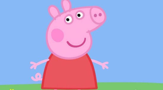 Así se ve Peppa Pig de frente