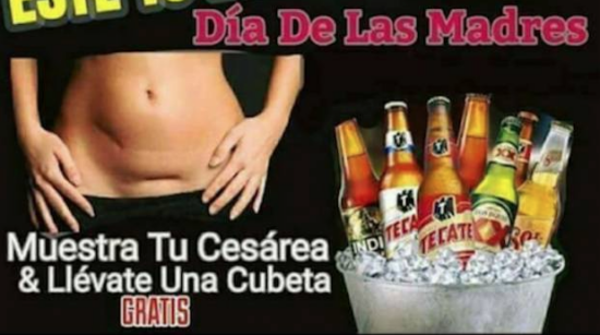 ¿Cerveza gratis por cesárea?