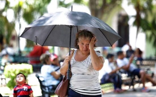 Alertan por onda de calor en el país