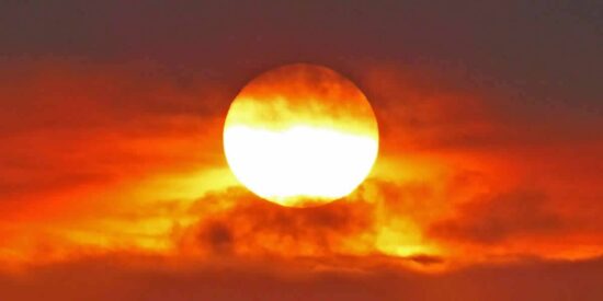 Fenómeno natural «el Sol en el cenit»