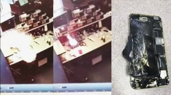 Le explota un iPhone mientras lo reparaba