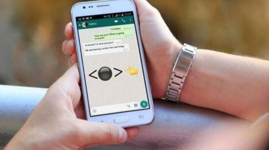 Círculo negro de WhatsApp bloquea teléfonos