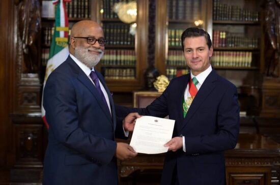 Recibe Peña Nieto Cartas Credenciales