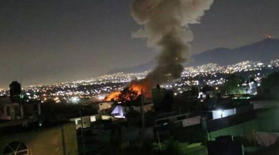 Explosión en Tultepec deja cuatro heridos