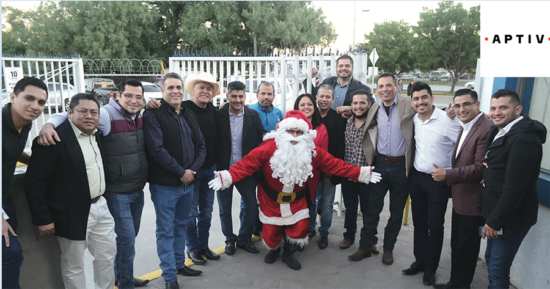 Gran posada navideña
